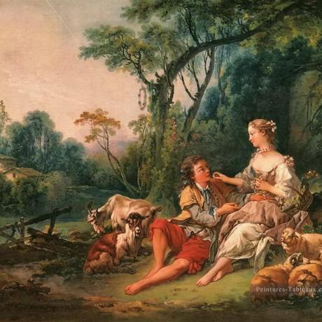 Le Concert champetre - Peinture de Francois Bouche