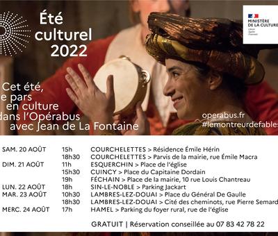 Ete culturel Operabus - Generique avec toutes les