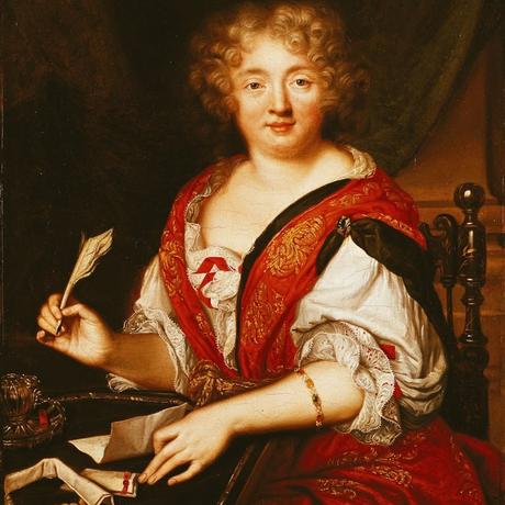 Portrait of Madame de Sevigne Writing  - (MeisterD